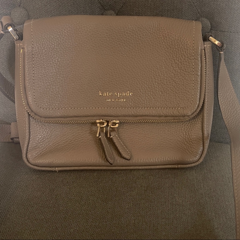 Kate Spade Brown Leather Crossbody Bag